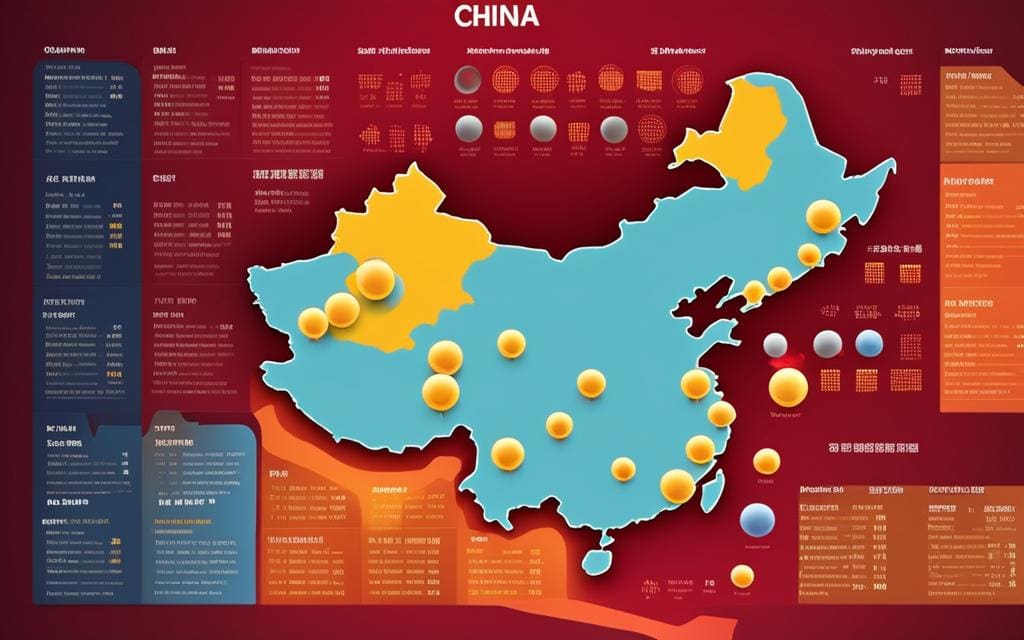 bevolkingsdichtheid China