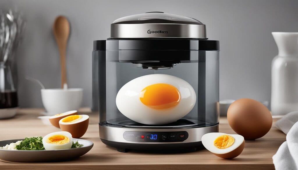Automatische Eierkoker - Kookt eieren precies naar wens.