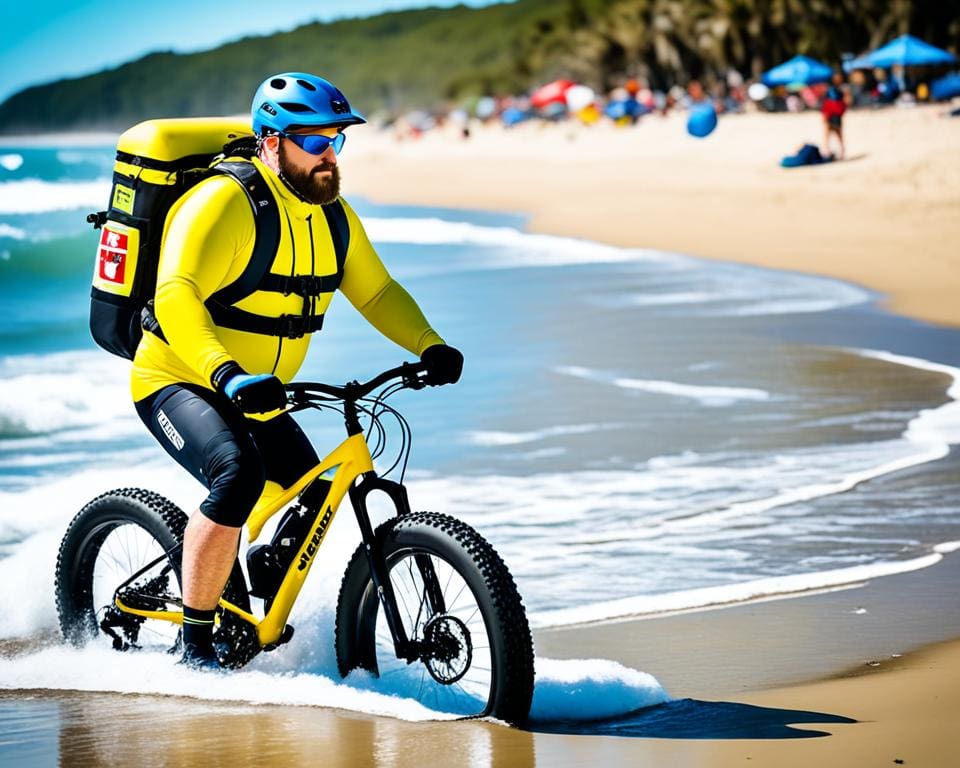 Zijn fatbikes effectief voor strandreddingen?