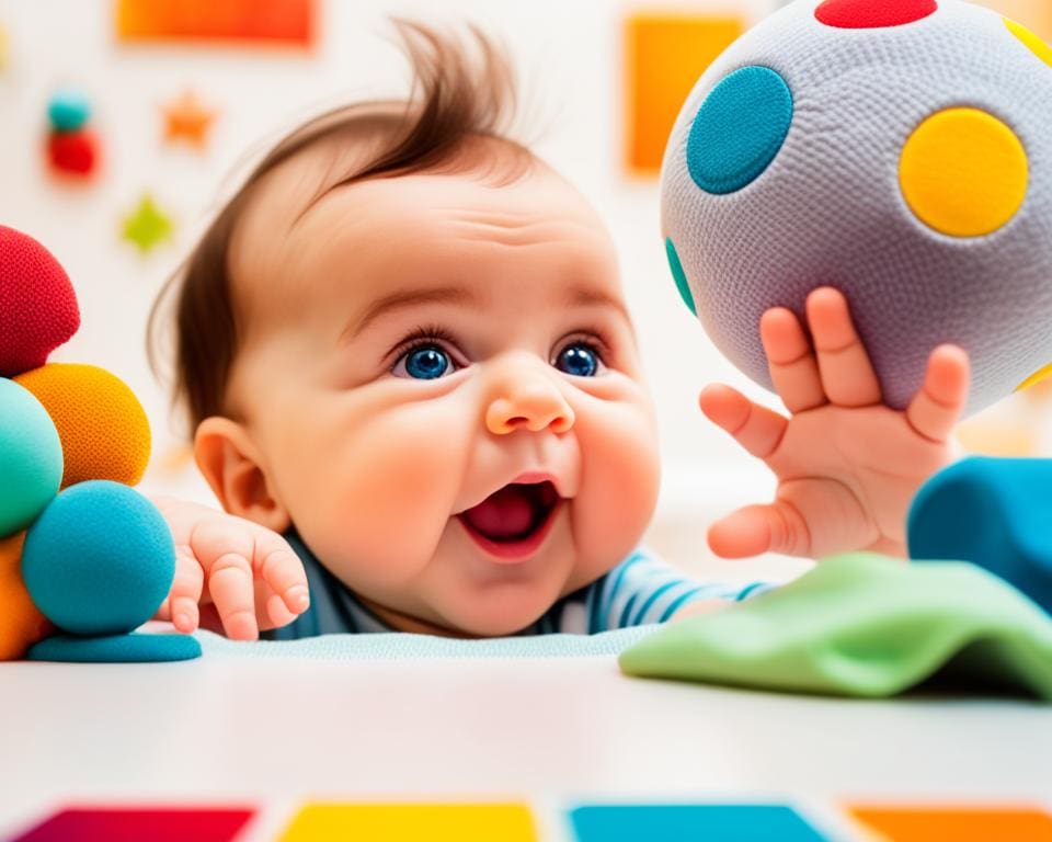 sensorisch stimulerend speelgoed voor baby's