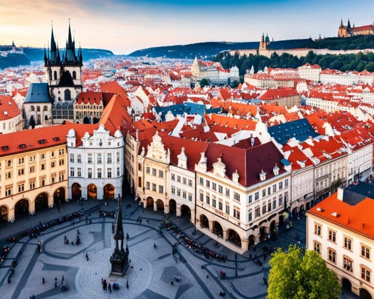 Cultuur snuiven in het historische Praag