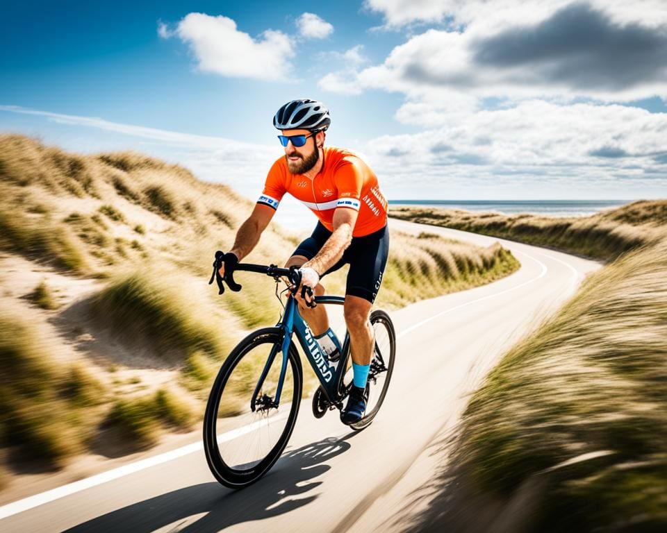 Fietsen langs de Nederlandse kust