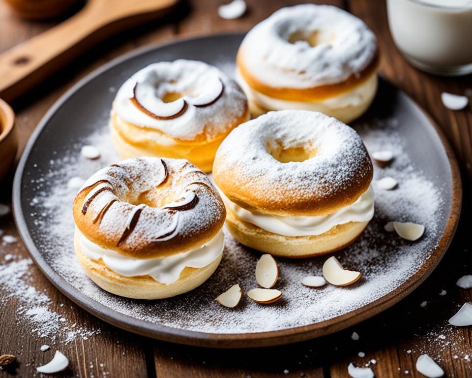 Semla: Zweedse Room en Amandelpasta Broodjes