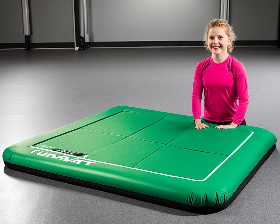 opblaasbare turnmat