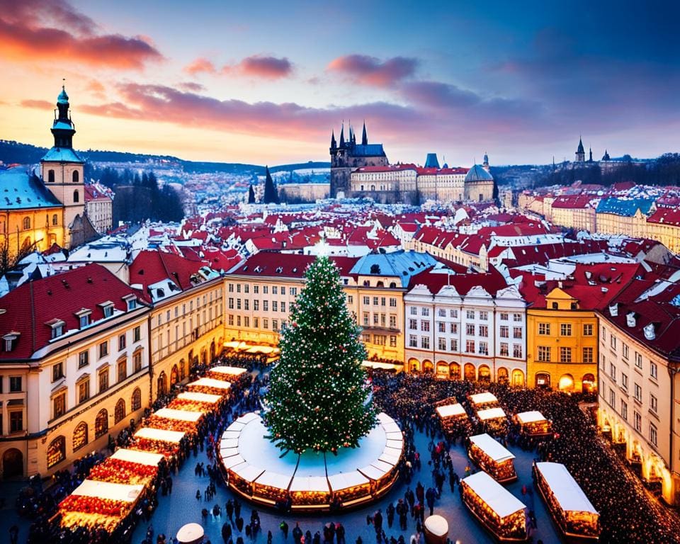 De Magie van de Kerstmarkten in Praag