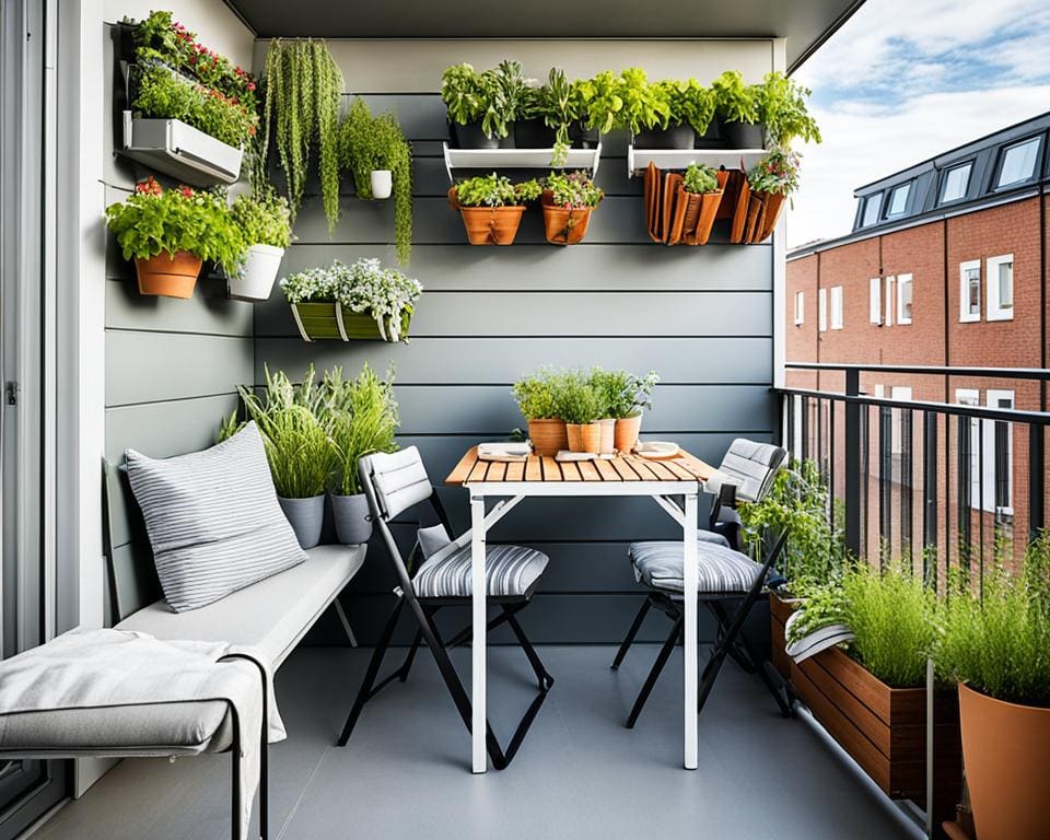 ruimtebesparende tips balkon