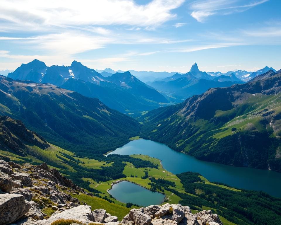 Bewonder de schilderachtige bergen van de Pyreneeën