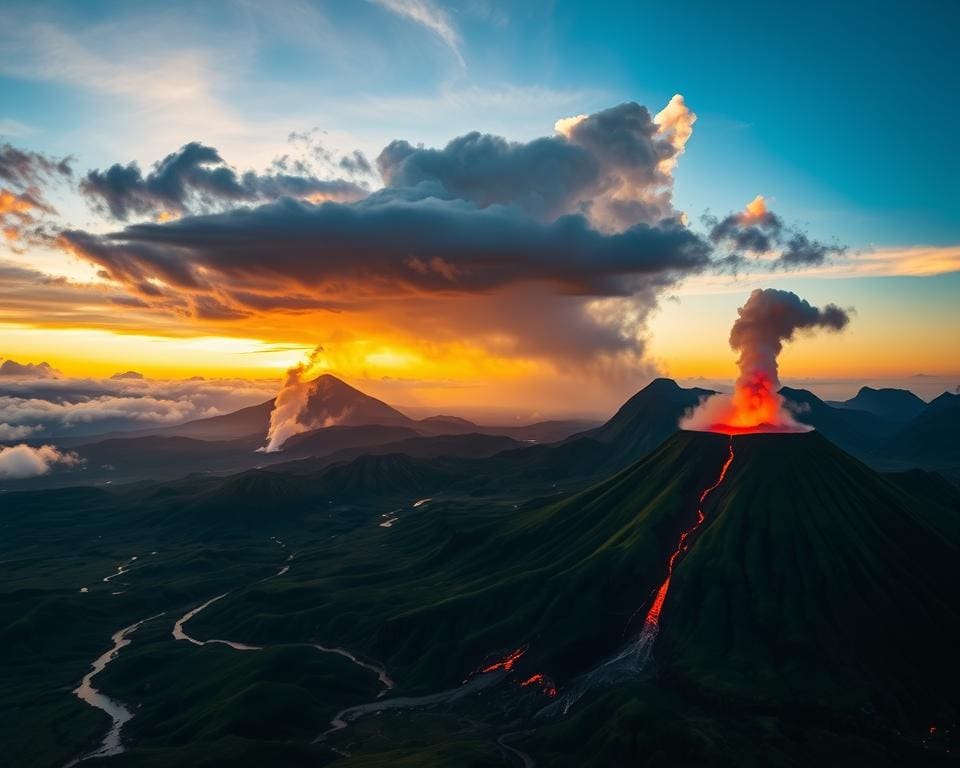 Bewonder de vulkanen van Hawaï vanuit de lucht