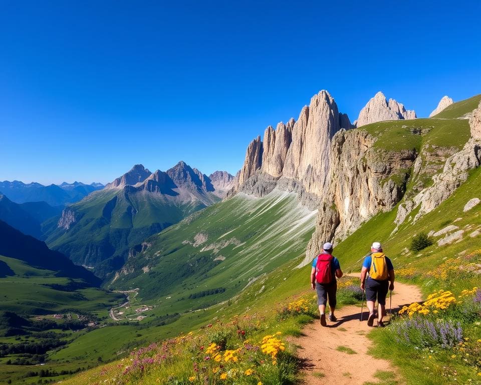 Geniet van een trektocht door de Pyreneeën