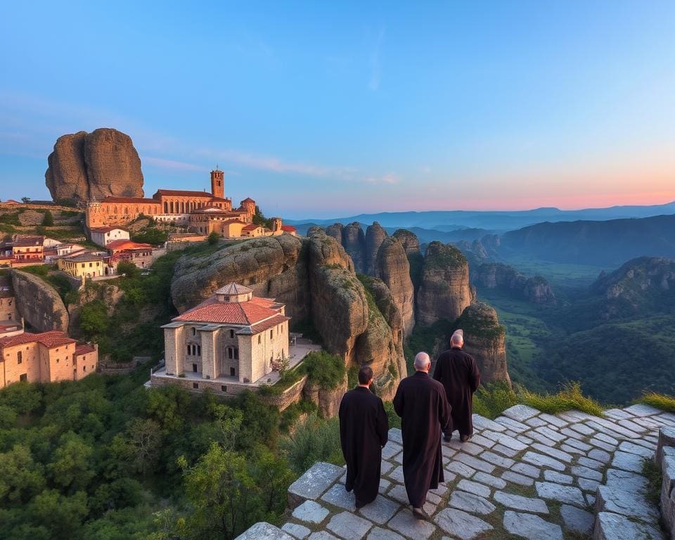 Geschiedenis van de kloosters in Meteora