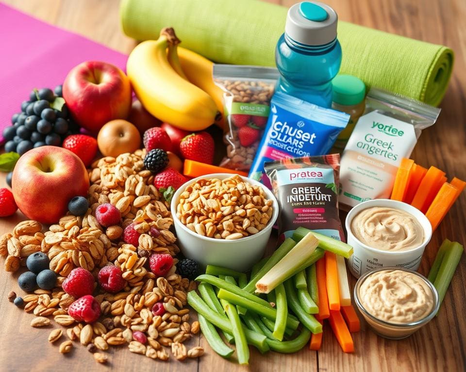 Gezonde snacks voor onderweg en tijdens het sporten