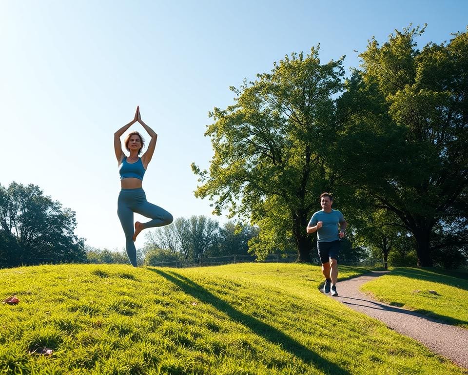 Hoe je met stress omgaat door beweging en meditatie