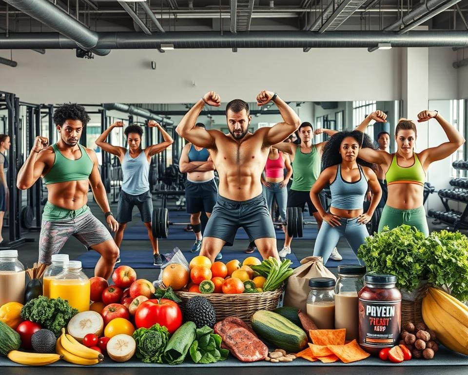 Krachttraining en gezonde voeding voor een sterker lichaam