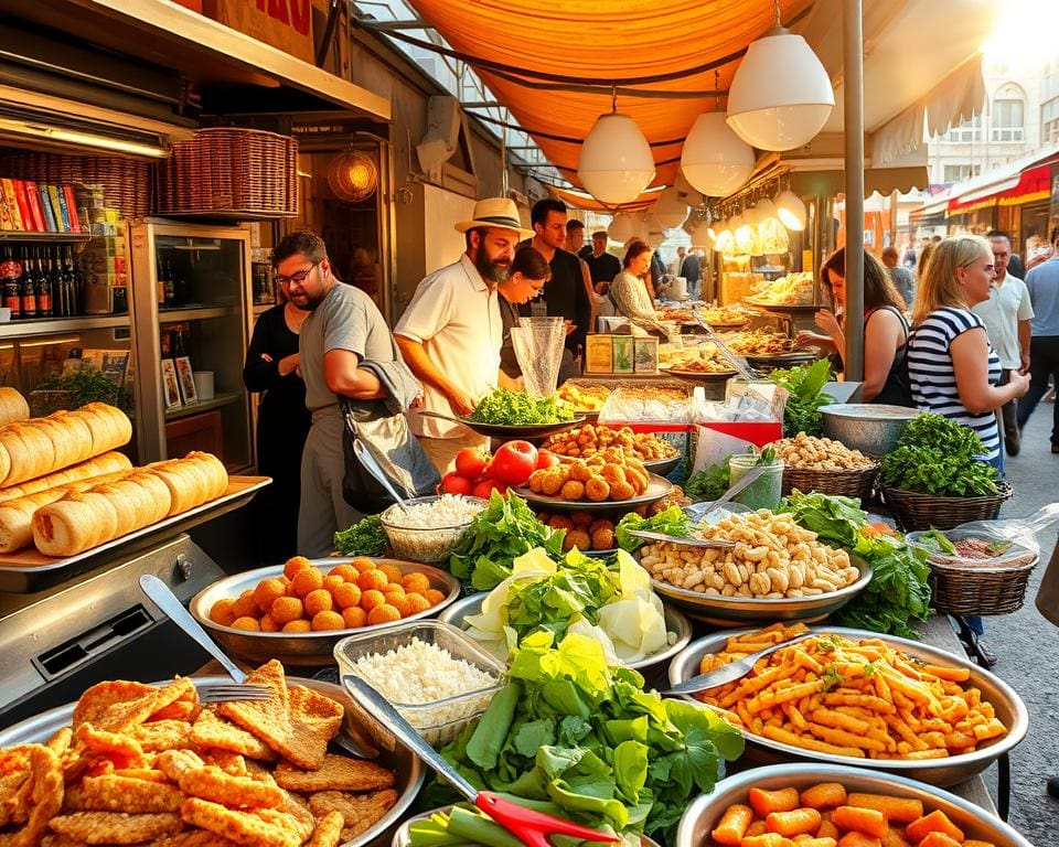 Proef de traditionele gerechten van Tel Aviv, Israël