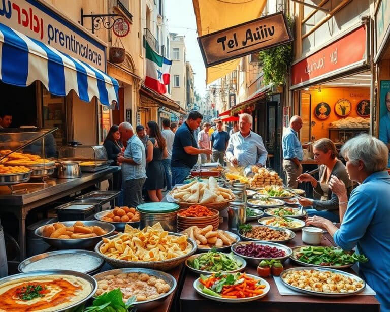 Proef de traditionele gerechten van Tel Aviv, Israël