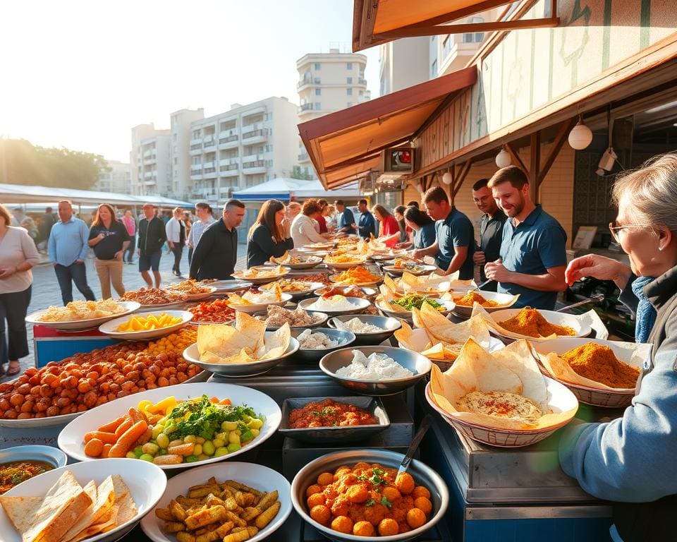 Proef de traditionele gerechten van Tel Aviv, Israël