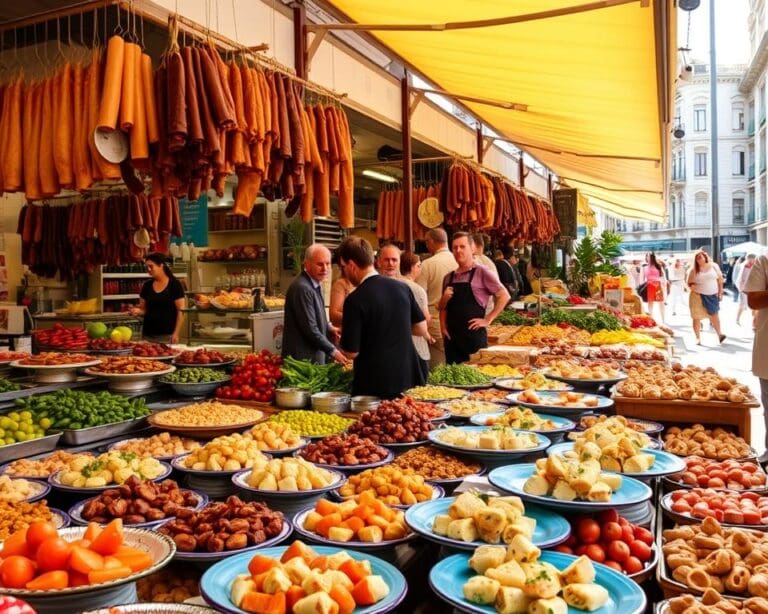 Proef de verse tapas op de markten van Madrid