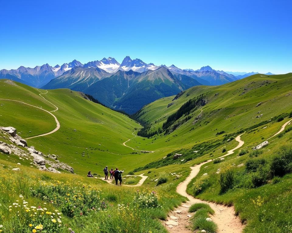 Pyreneeën wandelroutes