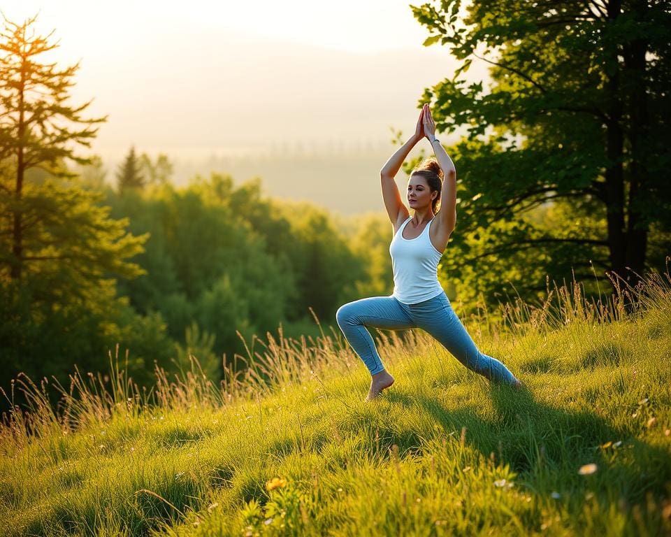 Stressverlichting door beweging en meditatie