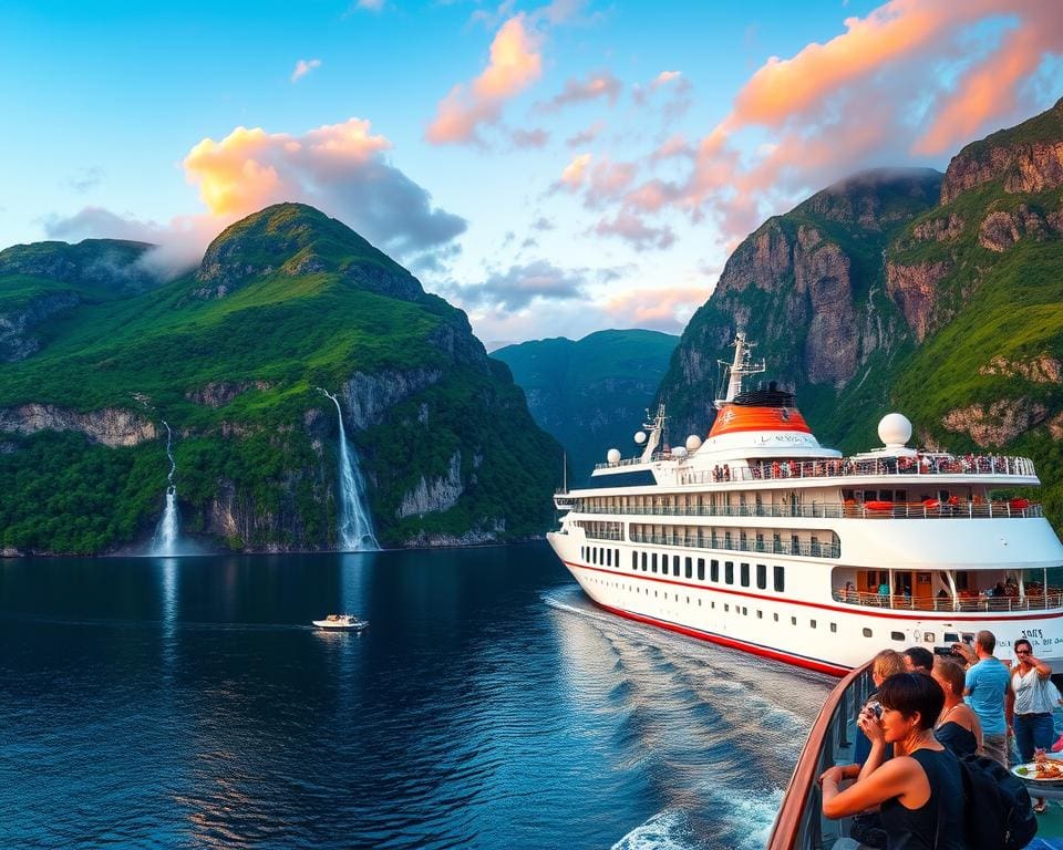 Verken de fjorden van Noorwegen tijdens een cruise