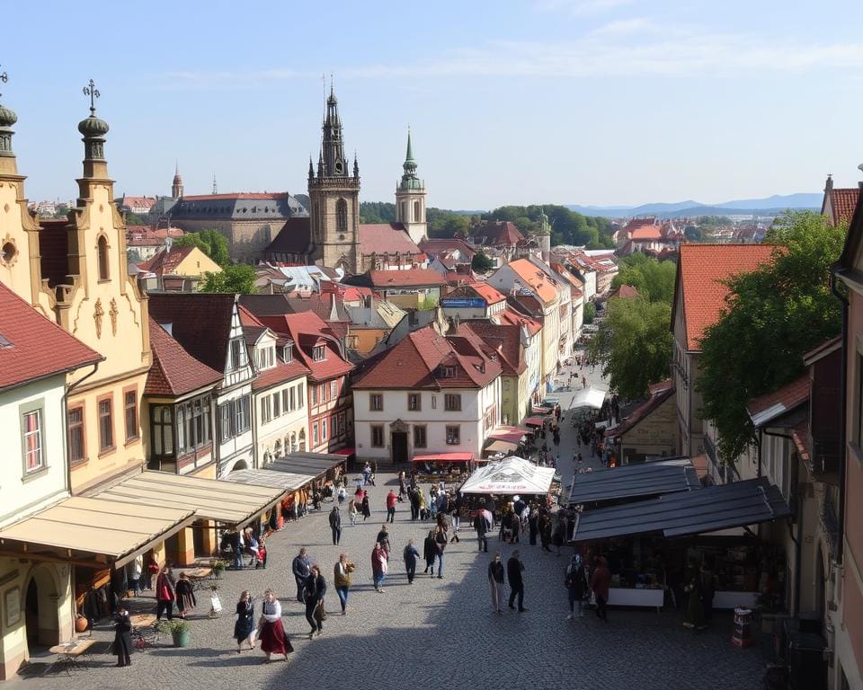 Verken de middeleeuwse stadskern van Praag