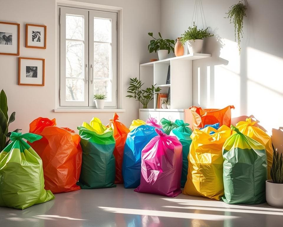 Vuilniszakken voor een schoon huis