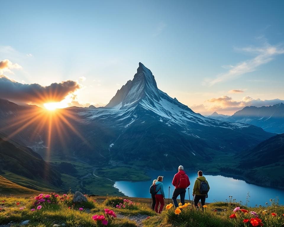 iconische bergen Matterhorn