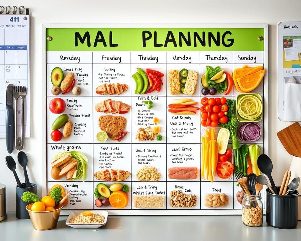 maaltijdplanning voor drukke dagen