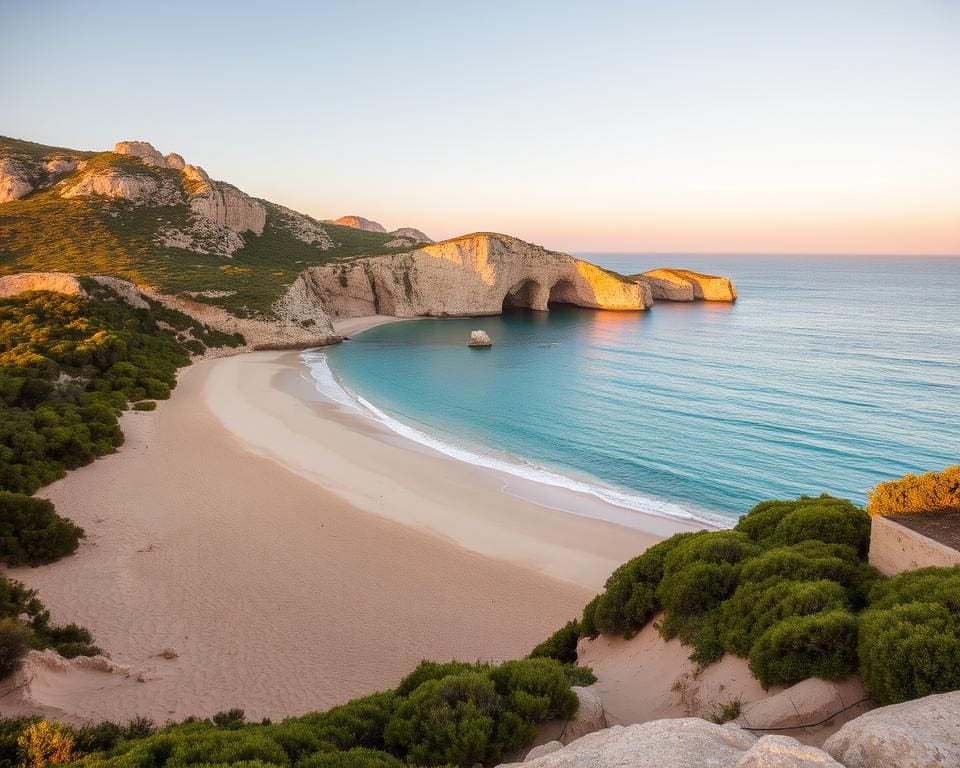 onontdekte stranden in Sardinië