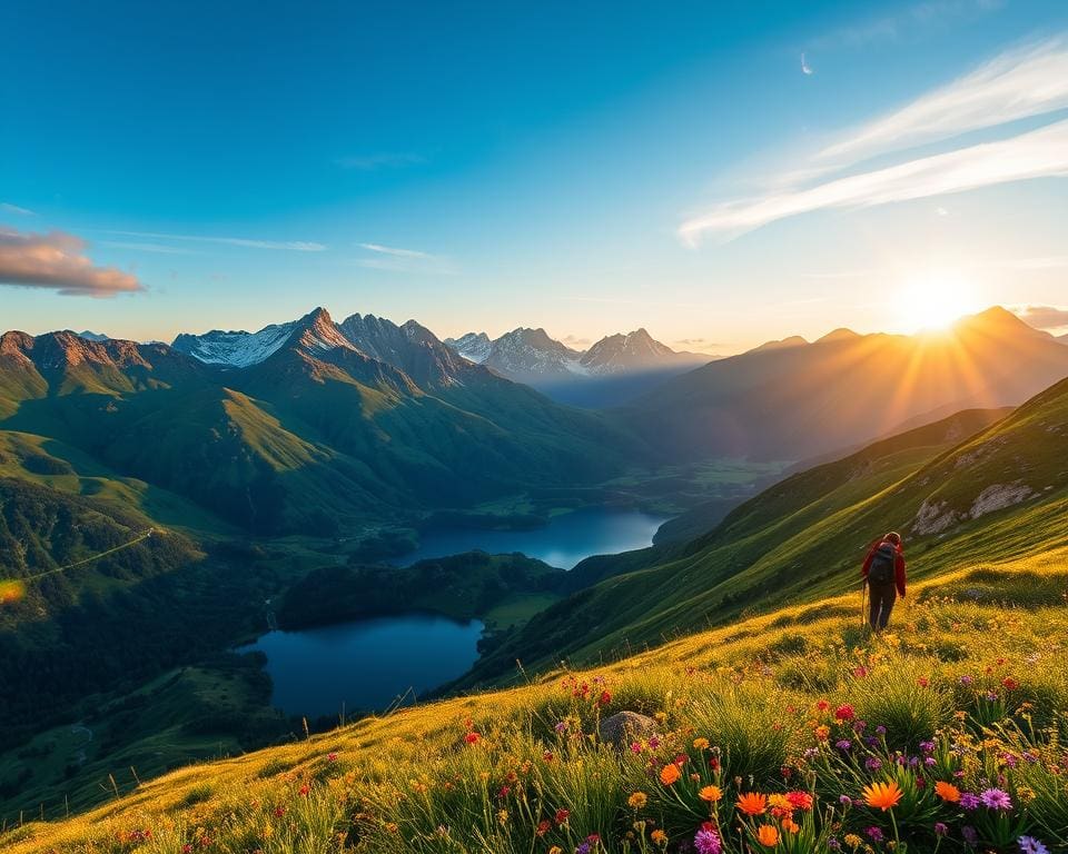 schilderachtige uitzichten in de Pyreneeën