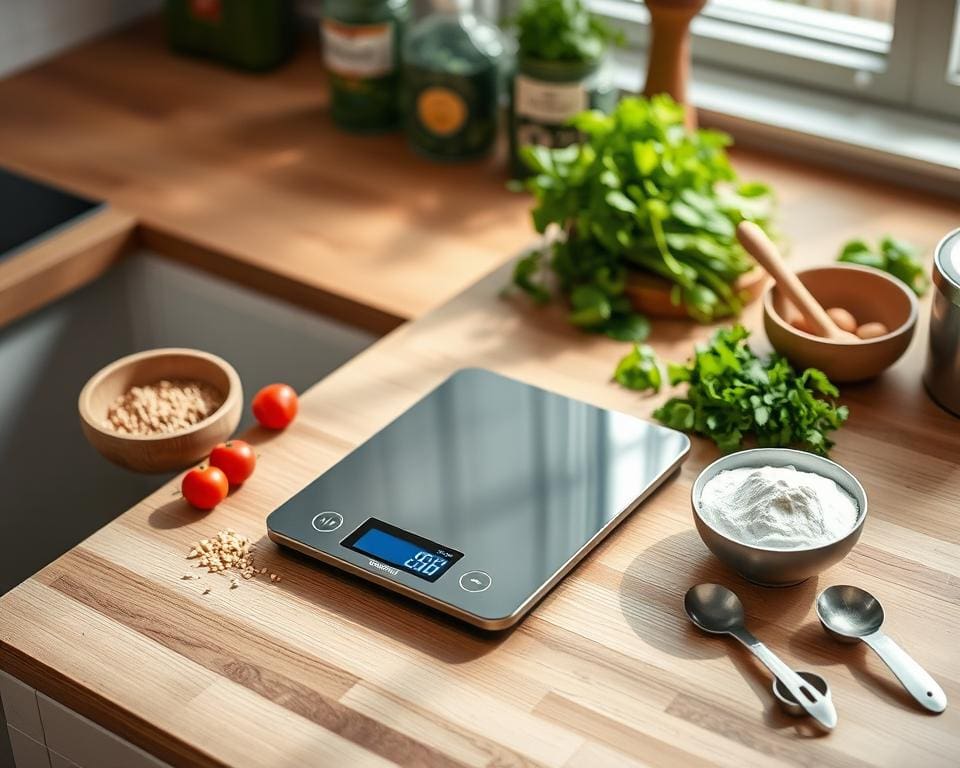 slimme weegschaal voor koken