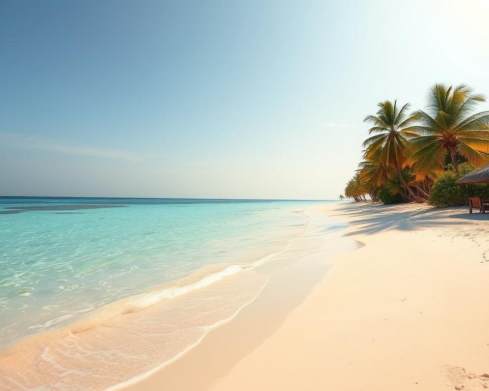 witte zandstranden Malediven