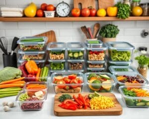 Eenvoudige meal-prep tips voor een drukke week