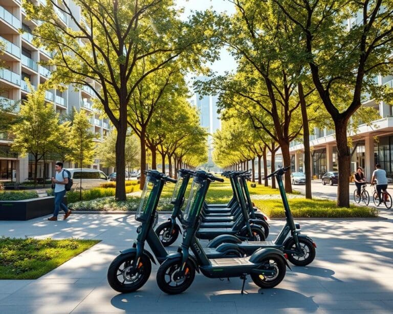 Elektrische scooters: Een groene oplossing voor stadsvervoer