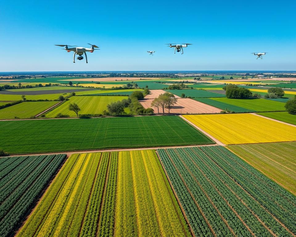 Waarom drones een revolutie in de landbouw veroorzaken