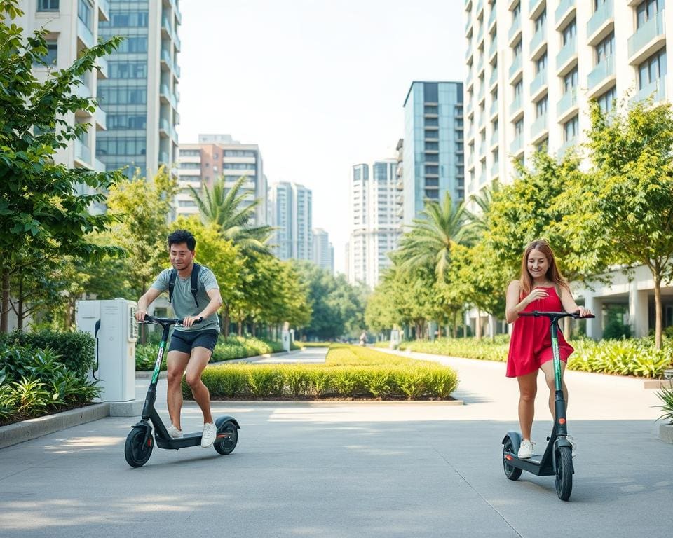 duidelijke voordelen van duurzame mobiliteit met een elektrische step voor volwassenen