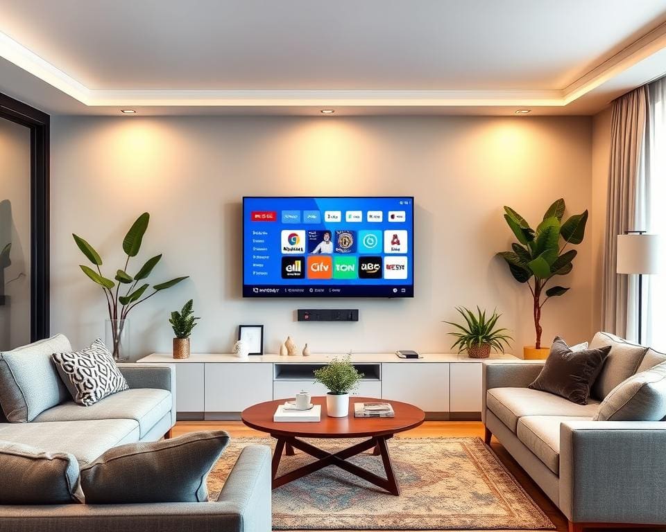 smart TV's in de huiskamer technologie