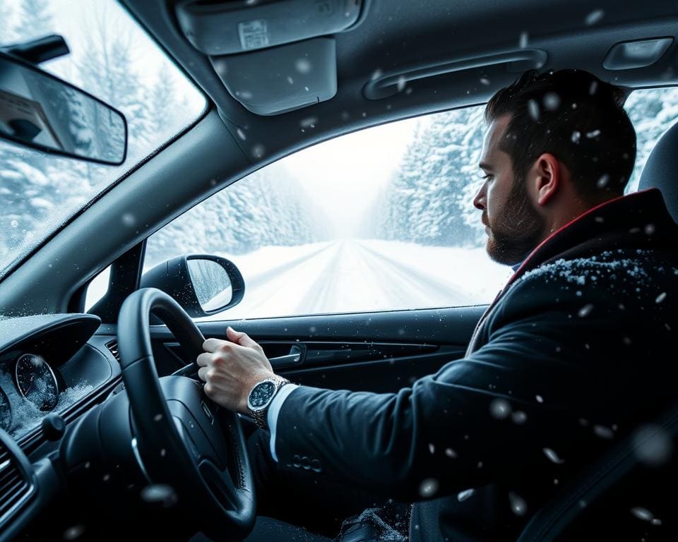 Chauffeur: Hoe navigeer je veilig tijdens winterse omstandigheden?