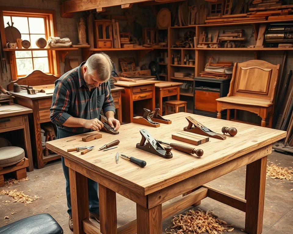 historische technieken in meubel maken