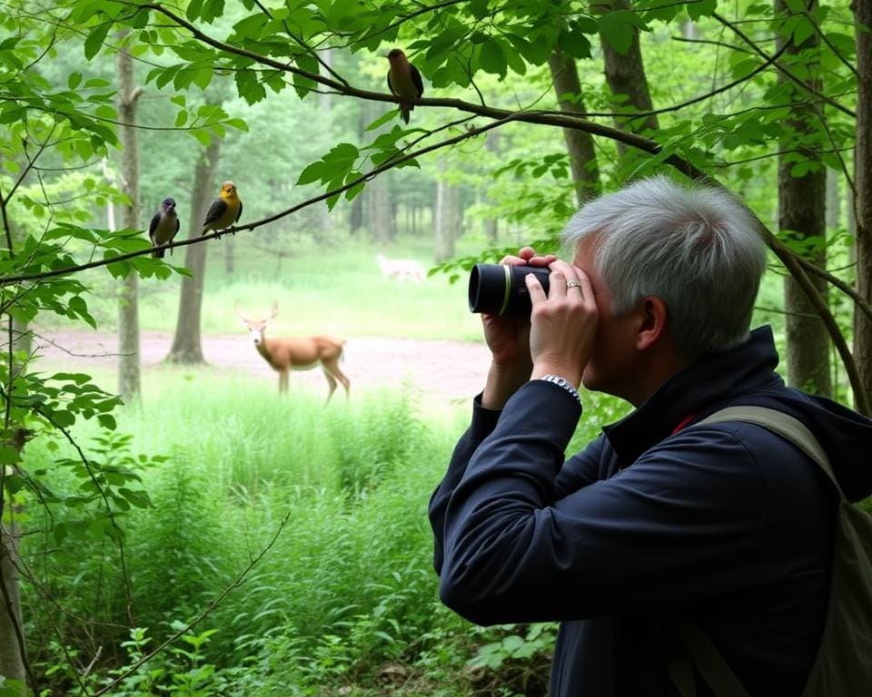 hoe observeer je dieren in hun natuurlijke habitat?