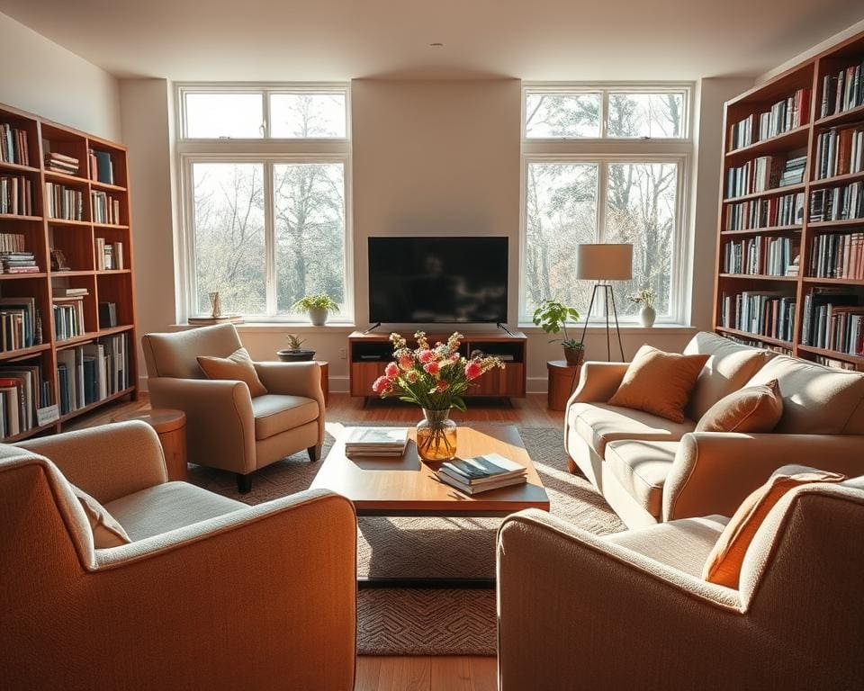 Hoe richt je je woonkamer in zonder tv?