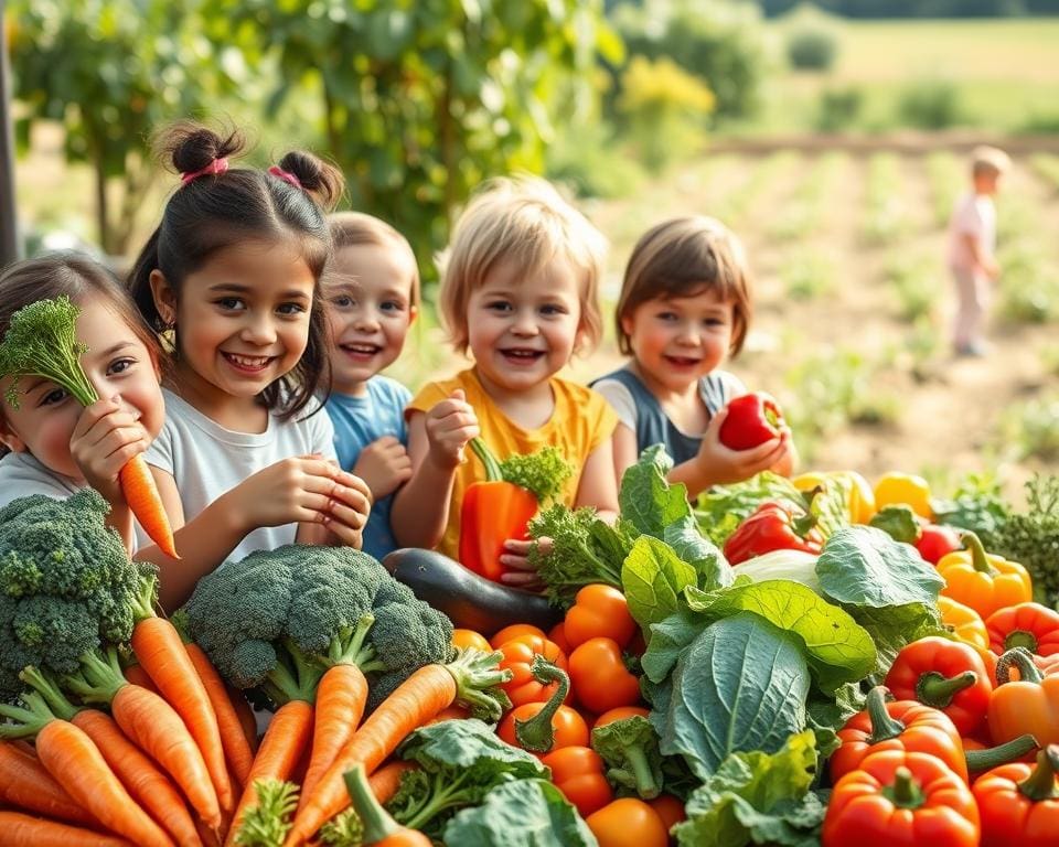 Hoe houd je kinderen enthousiast over groenten?