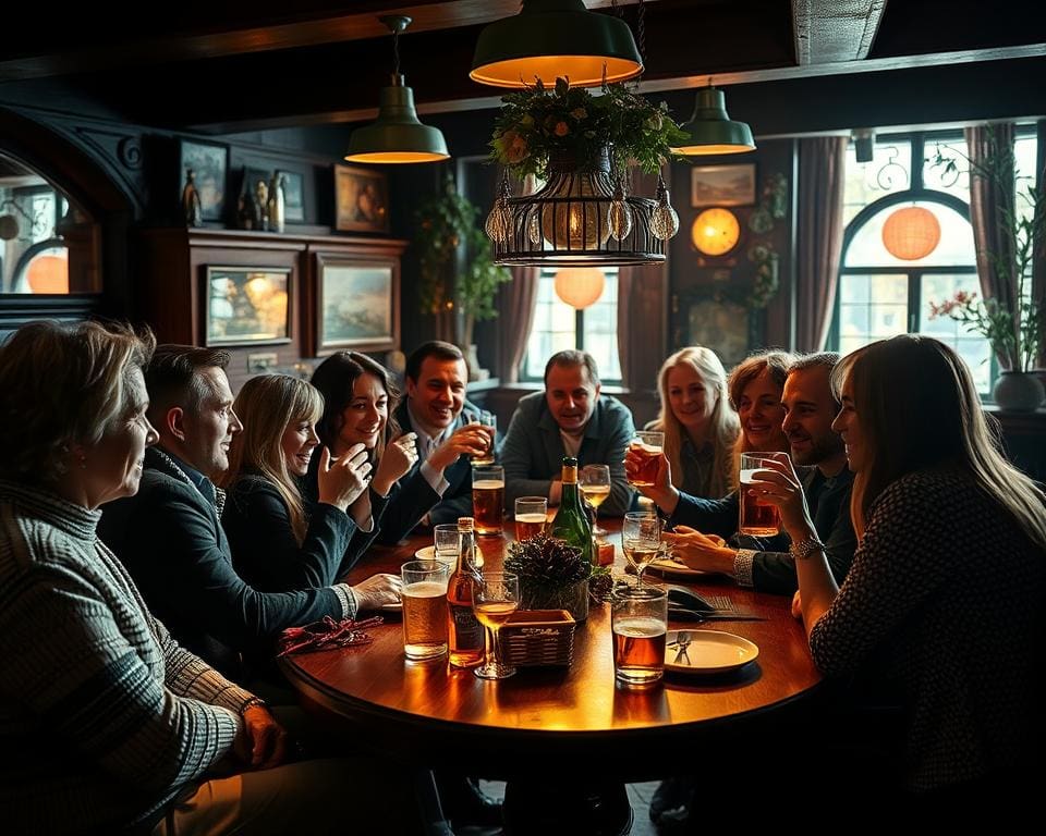 Is een middagborrel gezelliger dan een avondfeest?