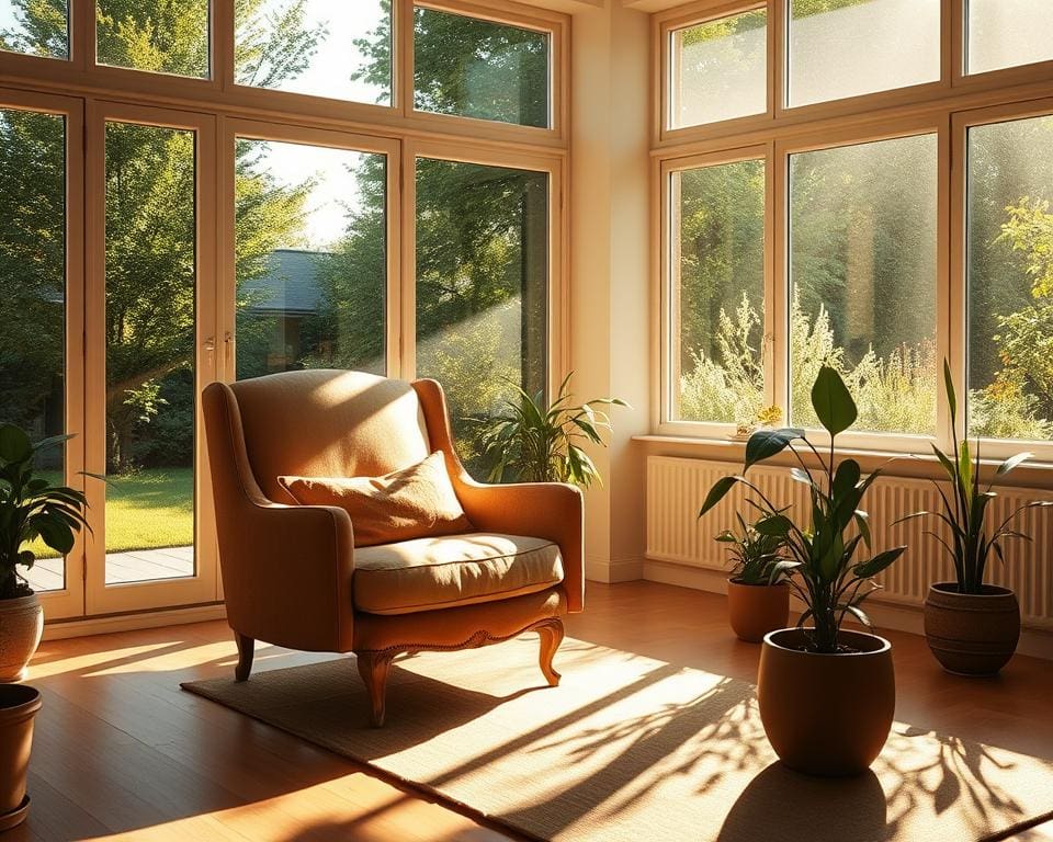 hoe gebruik je zonlicht als natuurlijke verwarming?