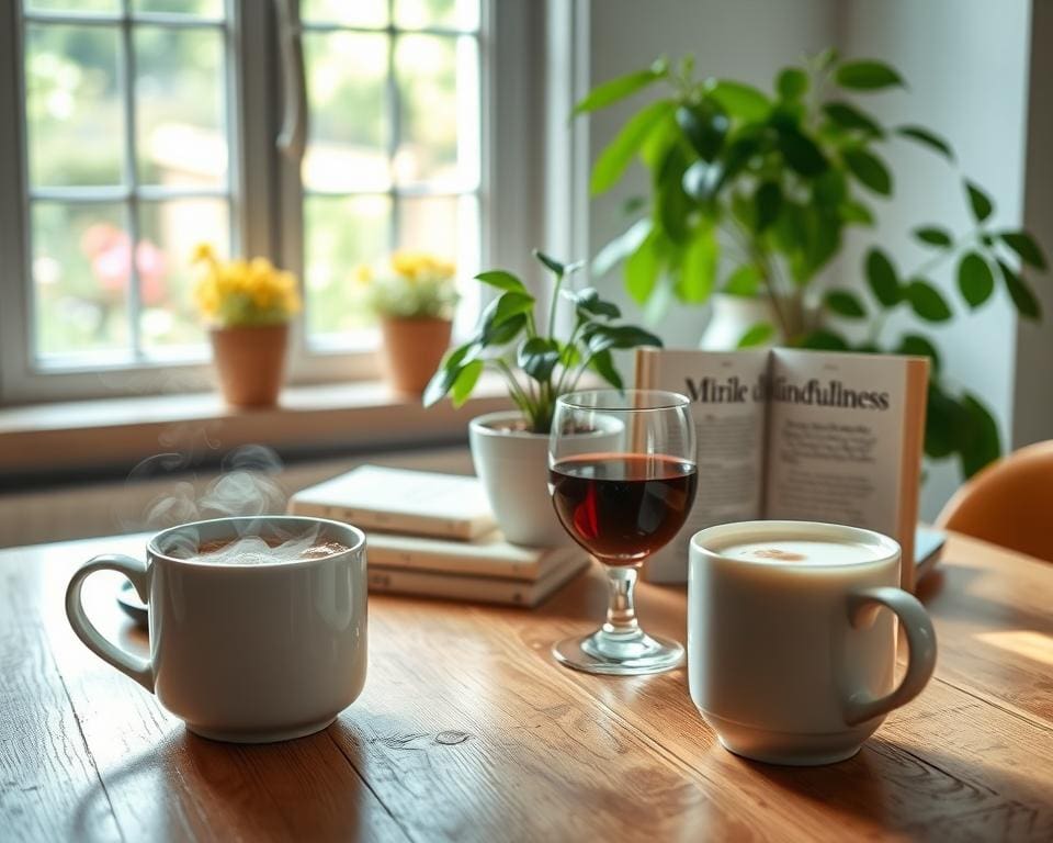 stress verminderen met drankjes