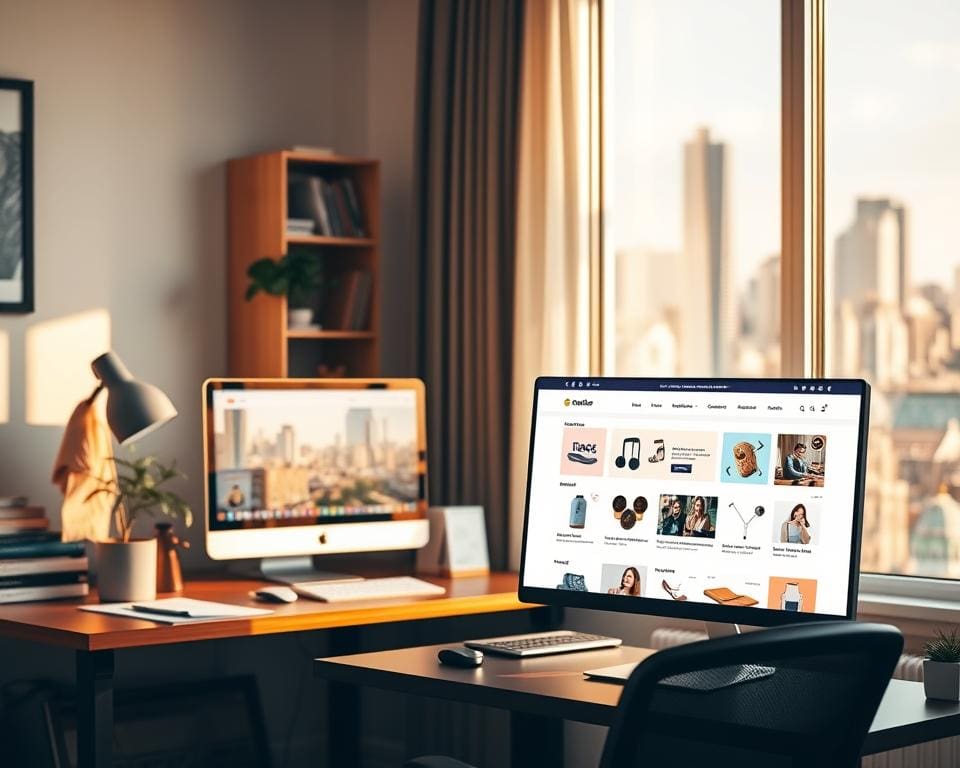 webshop opzetten