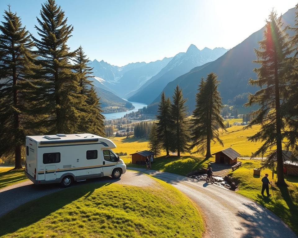 Camperplaatsen Zwitserland