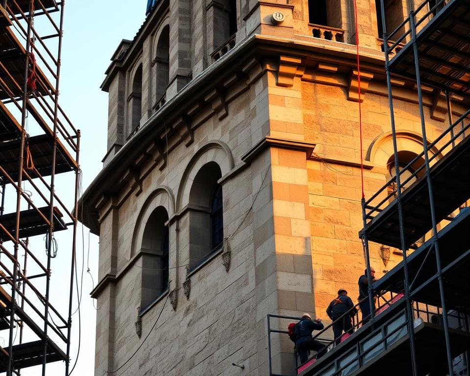 Hoe borg je veiligheid bij restauratie van kerktorens?