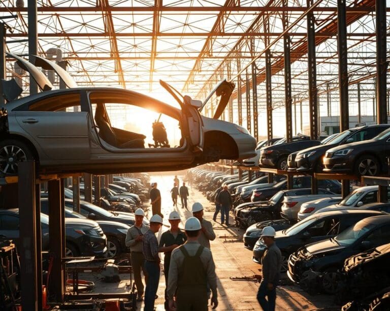 Hoe snel werkt een autosloopbedrijf in Barneveld?