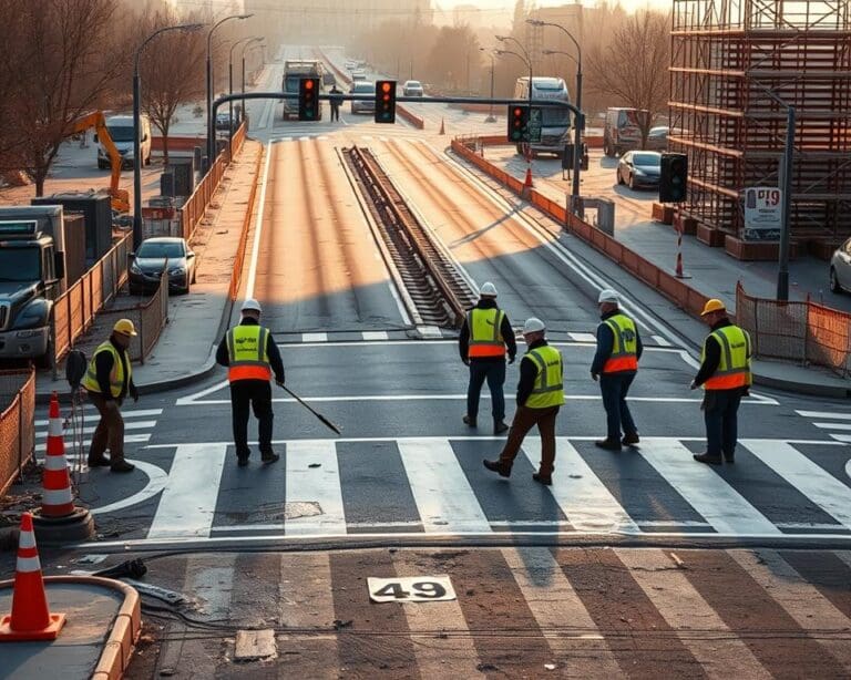 Hoe werk je aan veilige oversteekplaatsen bij renovatie?